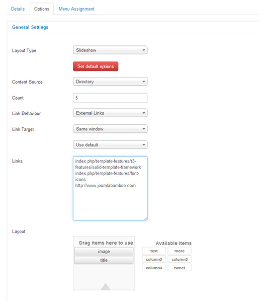 Zentools General Settings